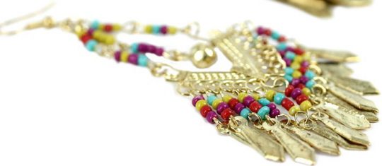 Boucles d'oreilles pendantes